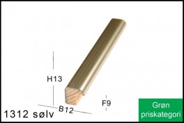 SVÆVERAMME NR. 619 MAT SORT