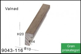 SVÆVERAMME NR. 619 MAT SORT
