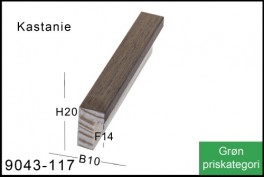 SVÆVERAMME NR. 619 MAT SORT