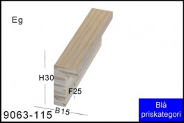 SVÆVERAMME NR. 619 MAT SORT