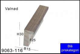 SVÆVERAMME NR. 619 MAT SORT