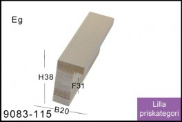 SVÆVERAMME NR. 619 MAT SORT