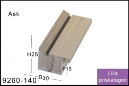 SVÆVERAMME NR. 619 MAT SORT