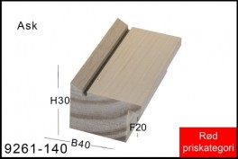 SVÆVERAMME NR. 619 MAT SORT