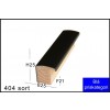 Fotoramme Nr. 404 Mat Sort Special Størrelse