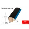 Fotoramme Nr. 404 Blå Trendline Special Størrelse