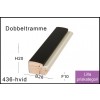 Fotoramme Nr. 436 Hvid Trendline