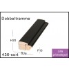 Fotoramme Nr. 436 Sort Trendline