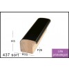 Fotoramme Nr. 437 Mat Sort