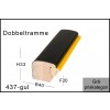 Fotoramme Nr. 437 Gul Trendline Special Størrelse