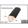 Fotoramme Nr. 437 Sort Trendline
