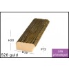 Fotoramme Nr. 526 Guld M/Sort Special Størrelse