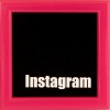 Instagram ramme 10x10 pink