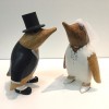 Dcuk Pingvin brudepar - 13 cm