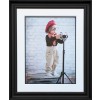 PP130 - Passepartout Hvid m/sort