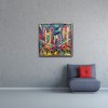 Poul Spanggaard 80x80 cm