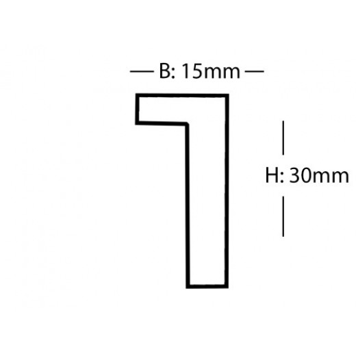 Rammeliste Nr. 9063-115 Eg