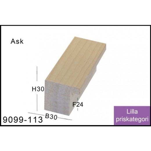 Rammeliste Nr. 9099-113 Ask