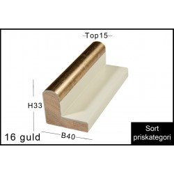 16 guld væveramme