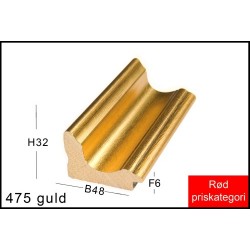 RAMMELISTE NR. 475 GULD