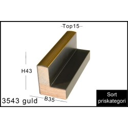 SVÆVERAMME NR. 3543 GULD