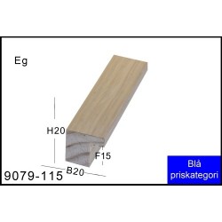 Rammeliste Nr. 9079-115 Eg