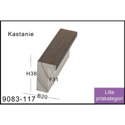 Rammeliste Nr. 9083-117 Kastanie