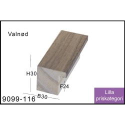Rammeliste Nr. 9099-116 Valnød