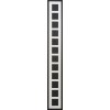 Års ramme 17x138,5 cm passepartout med 12 stk. 9x9 huller