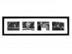 Studioramme 1319 sort med hvidt passepartout - 13x18