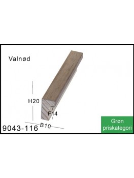 Rammeliste Nr. 9043-116 Valnød