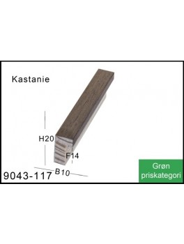 Rammeliste Nr. 9043-117 Kastanie