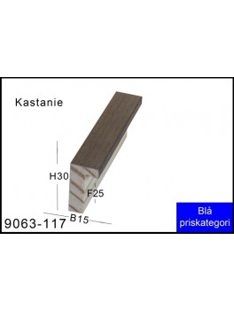 Rammeliste Nr. 9063-117 Kastanie