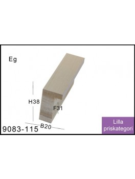 Rammeliste Nr. 9083-115 Eg