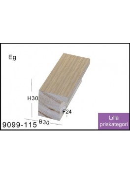 Rammeliste Nr. 9099-115 Eg