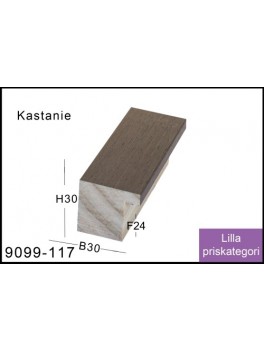 Rammeliste Nr. 9099-117 Kastanie